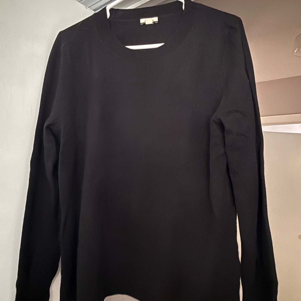 Black Cashmere Sweater